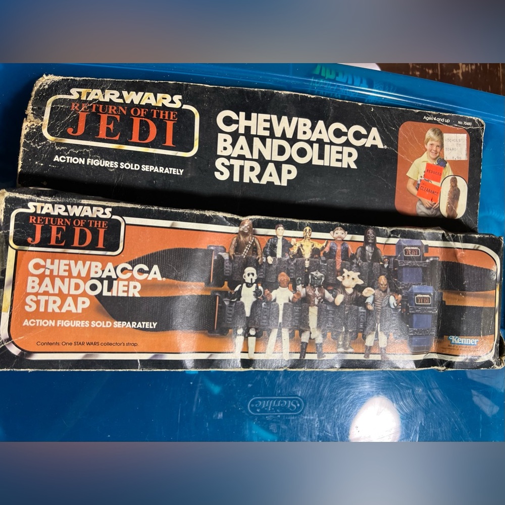 1983 KENNER STAR WARS ROTJ CHEWBACCA BANDOLIER STRAP